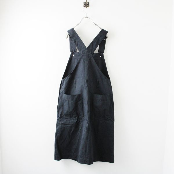 22SS MHL WASHED COMPACT COTTON ジャンパースカート 2022SS MHL. MARGARET HOWELL マーガレットハウエル WASHED COMPACT