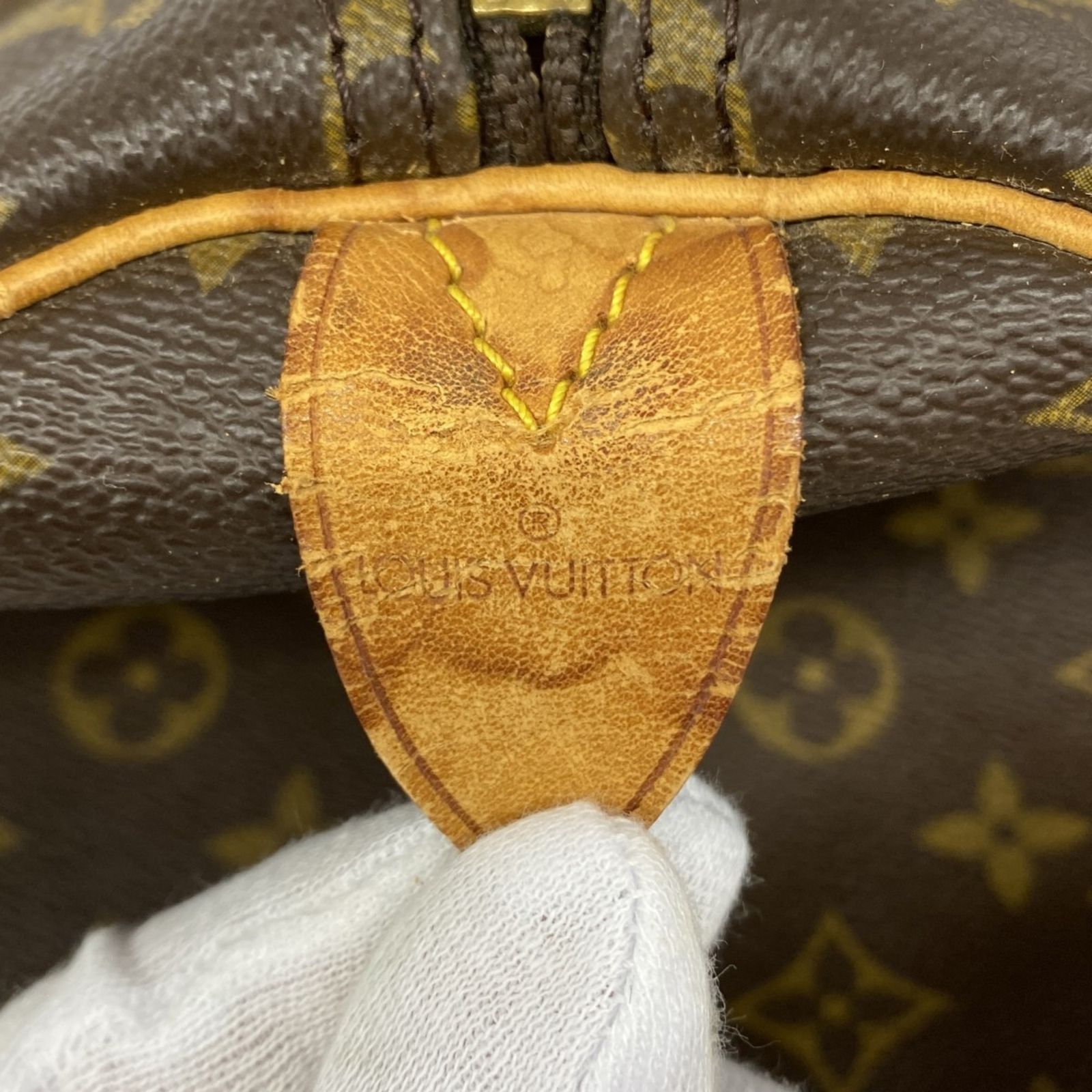 LOUIS VUITTON ボストンバッグ モノグラム キーポル55 ブラウン LOUIS VUITTON ルイヴィトン モノグラム キーポル55 ボストン