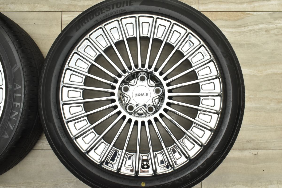 Thomas様 希少 美品】TOM'S TWF05 20in 8.5J +45 PCD120 スパッタリング