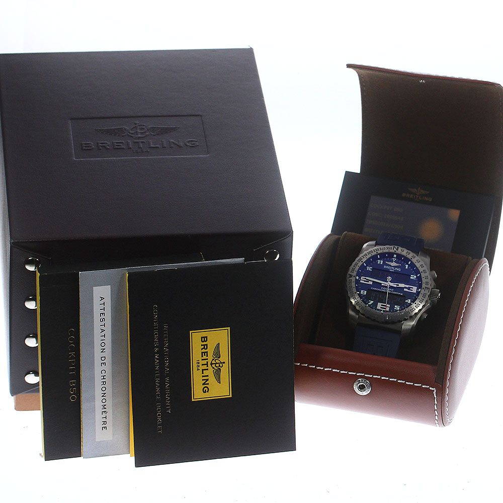 ブライトリング BREITLING EB501022/BD40 コックピットB50 クォーツ ...