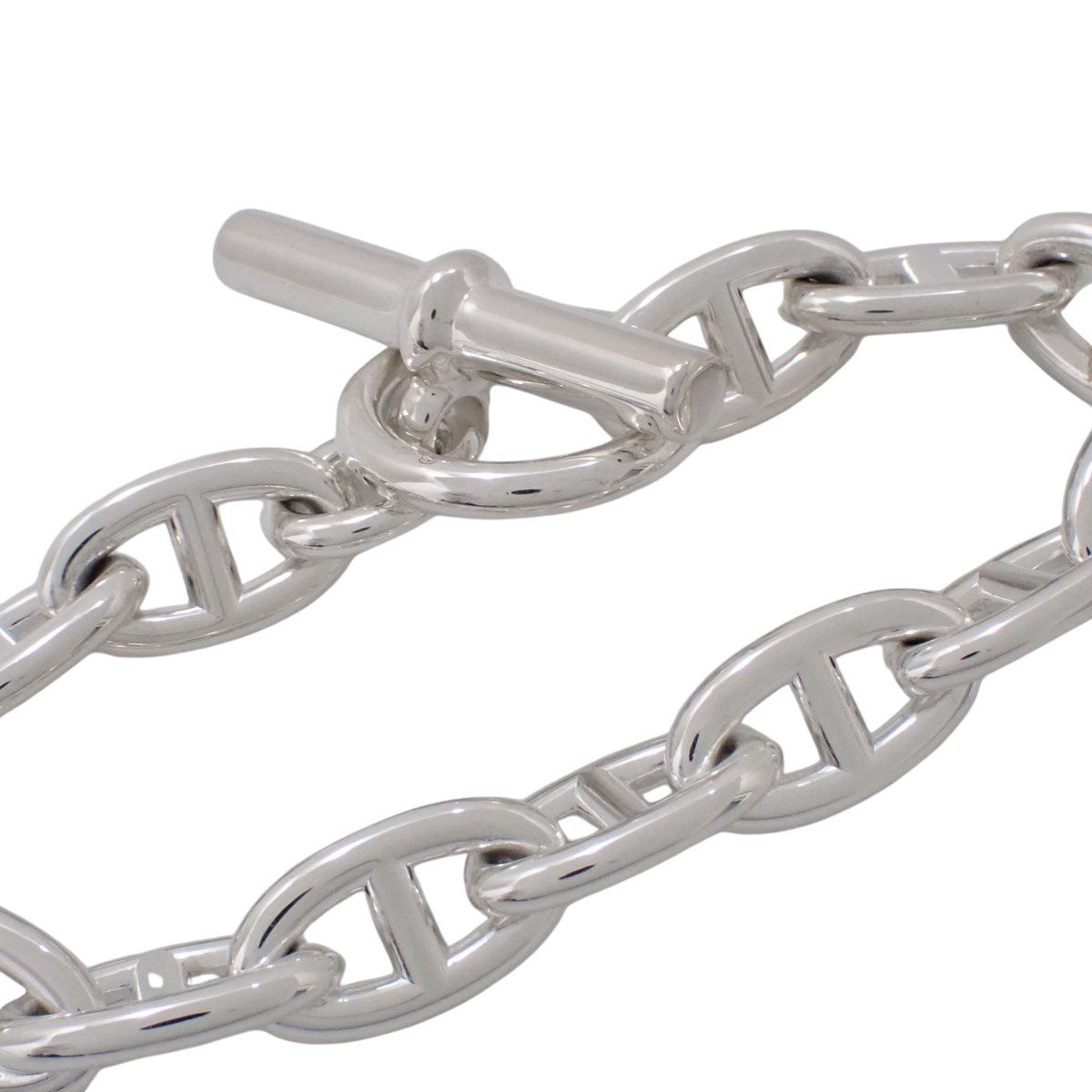 保証書付 HERMES エルメス シェーヌダンクルGM ブレスレット シルバー925 Sv ブレスレット ジュエリー 13コマ シルバー銀 ユニセックス 40803002859 アラモード WWW_SHINETEETH_COM