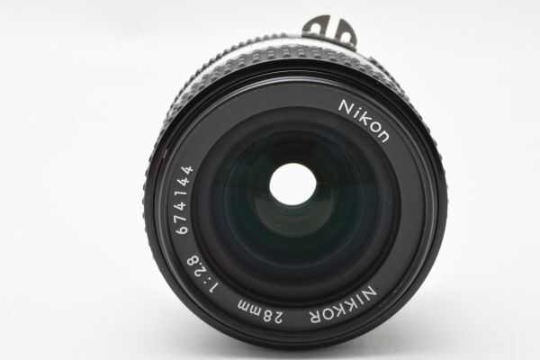 ☆極上美品☆ ニコン Nikon Ai-S Nikkor 28mm F2.8 #K223-2