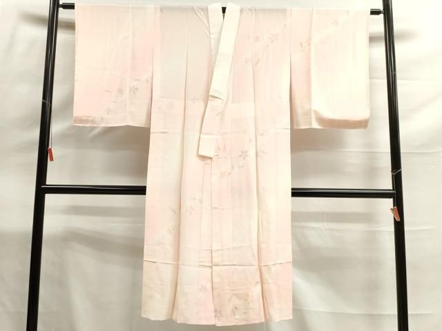 平和屋本店■上質な長襦袢　無双仕立て　兎　うさぎ　露芝　逸品　未使用　DZAA4451kh5 平和屋本店□上質な長襦袢 無双仕立て 兎 うさぎ 露芝 逸品 未使用