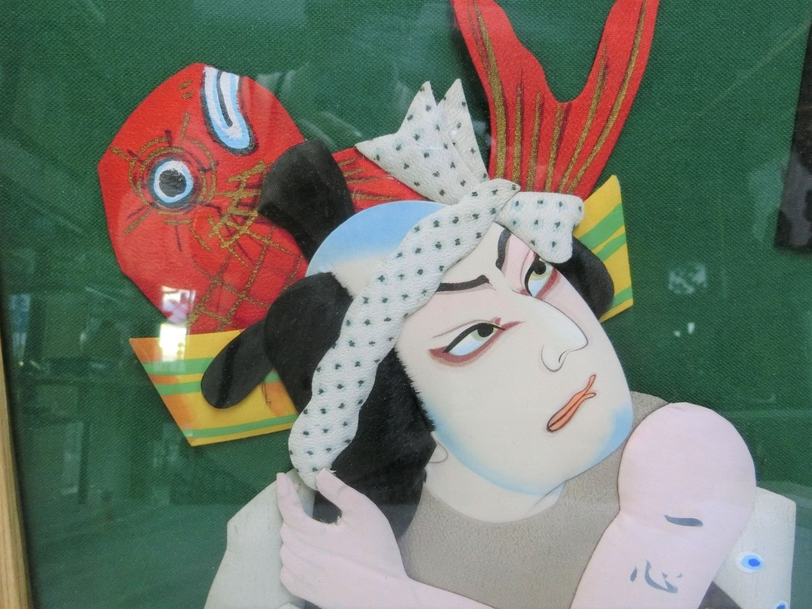 複製/作者不明/不詳/美人画/美品/工芸/布袋屋掛軸HE-627 複製/作者不明/不詳/美人画/美品/工芸/布袋屋掛軸HE-627