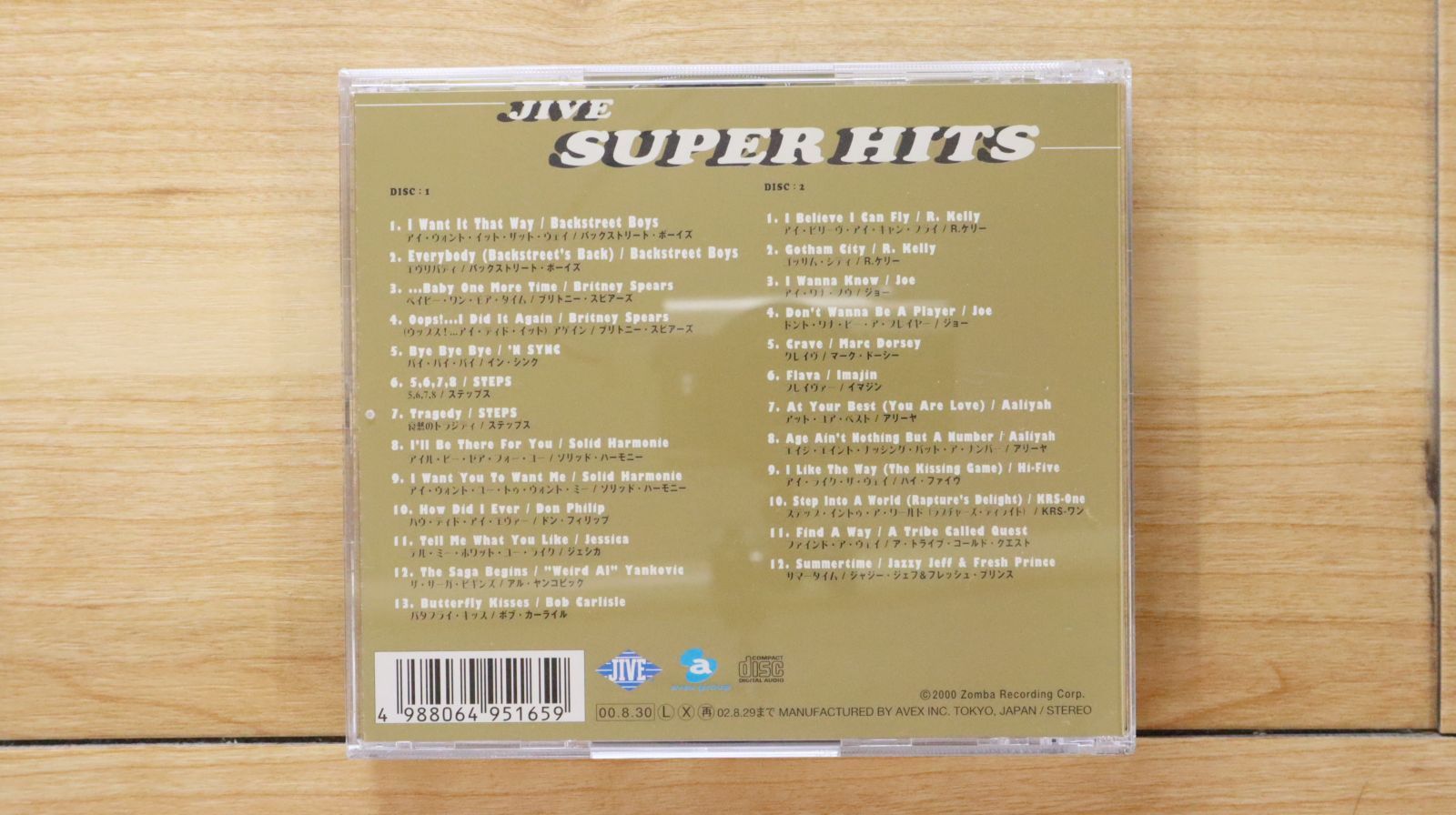 国内盤CD☆オムニバス/Various Artists□ 洋楽一番～Jive Super Hits