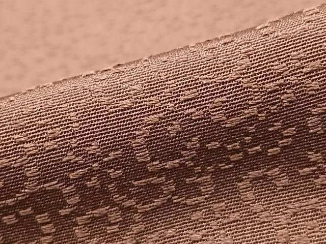 平和屋着物■上質な色無地　蘇芳香色　逸品　未使用　dy4336 平和屋着物□上質な色無地 花唐草地紋 蘇芳香色 正絹 逸品