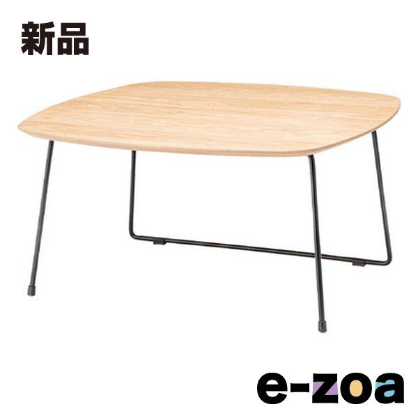 東谷 アズマヤ テーブル ブラック 幅80×奥行き80×高さ40cm PT-995BK (2560172)