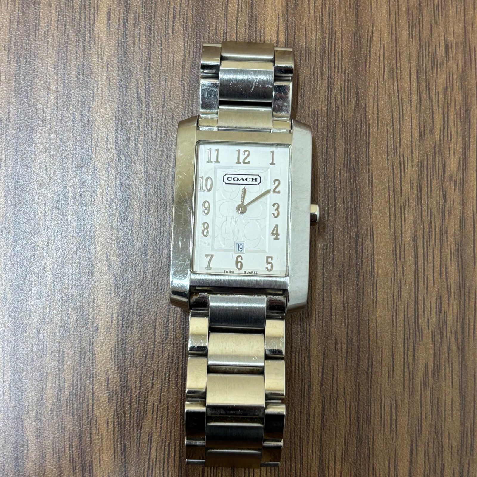 COACH シルバー 腕時計(クォーツ) ◎COACH コーチ ペアウォッチ 腕時計 時計 クォーツ ホワイト