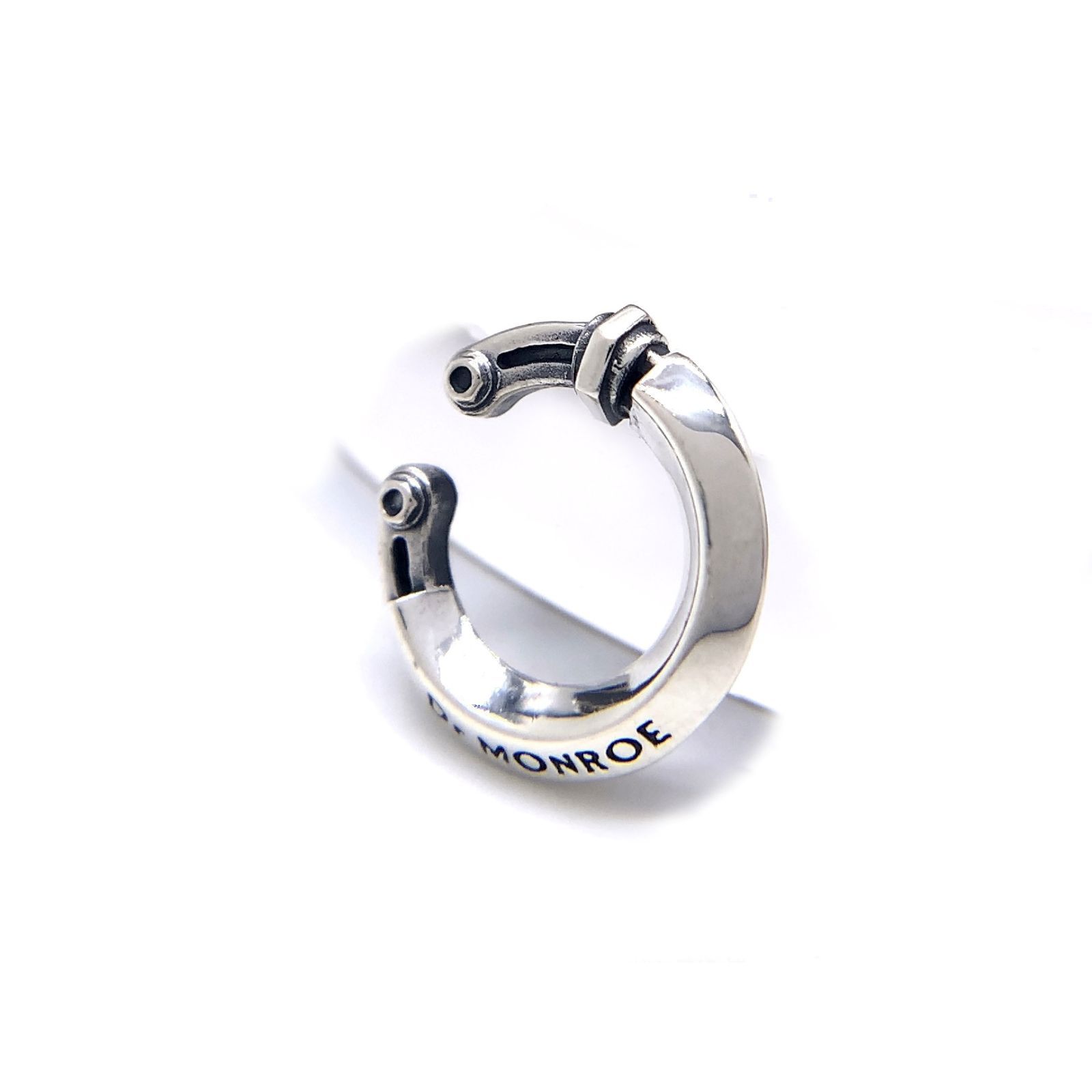 シンプル イヤーカフ メンズ シルバー925|シルバーアクセサリー メンズアクセサリー|彼氏プレゼント|誕生日プレゼント|ec12