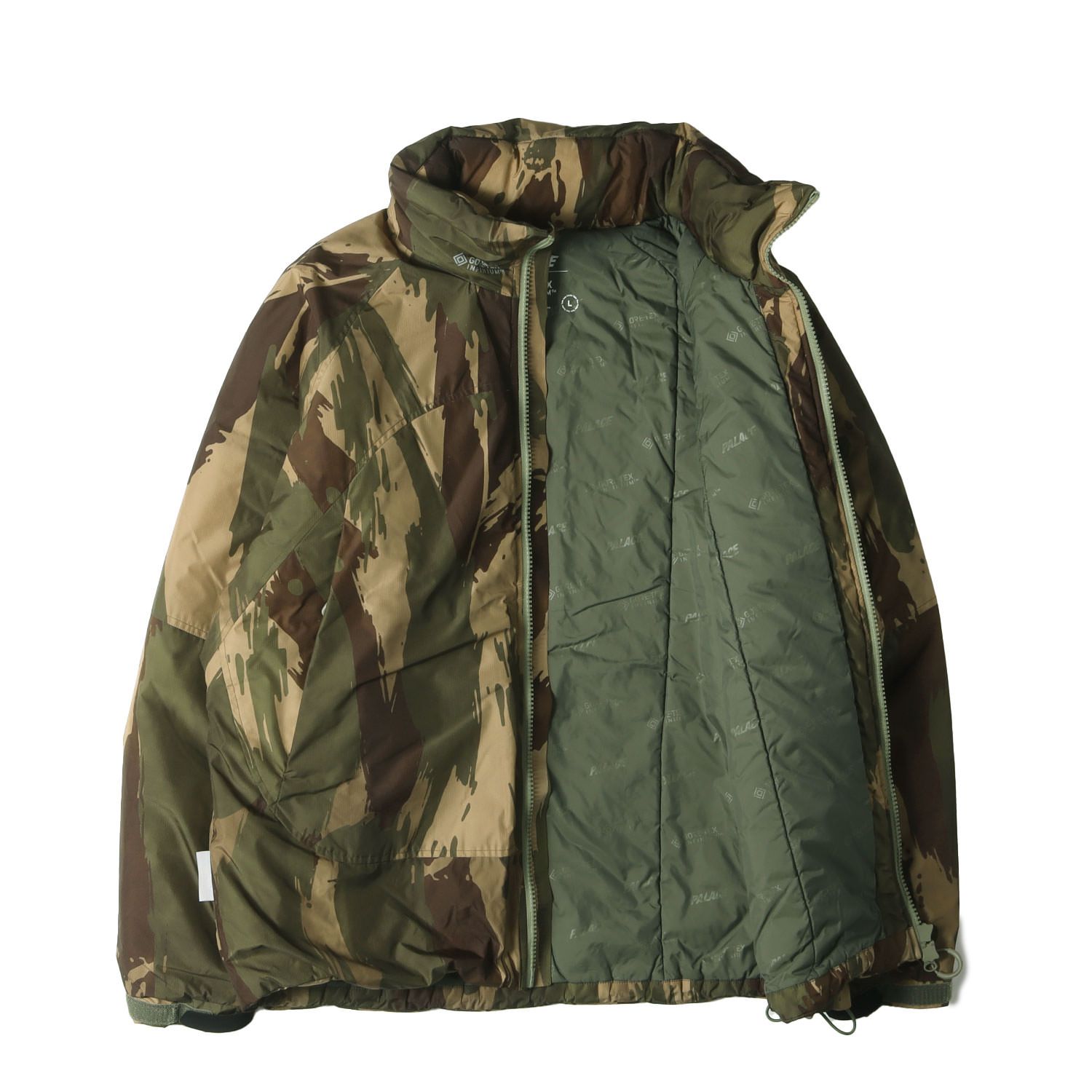 Palace パレス ジャケット サイズ:L 22AW GORE‐TEX INFINIUM カモフラージュ プリマロフト ジャケット (GORE-TEX INFINIUM LOFT Jacket) 迷彩 アウター ブルゾン 上着【メンズ】