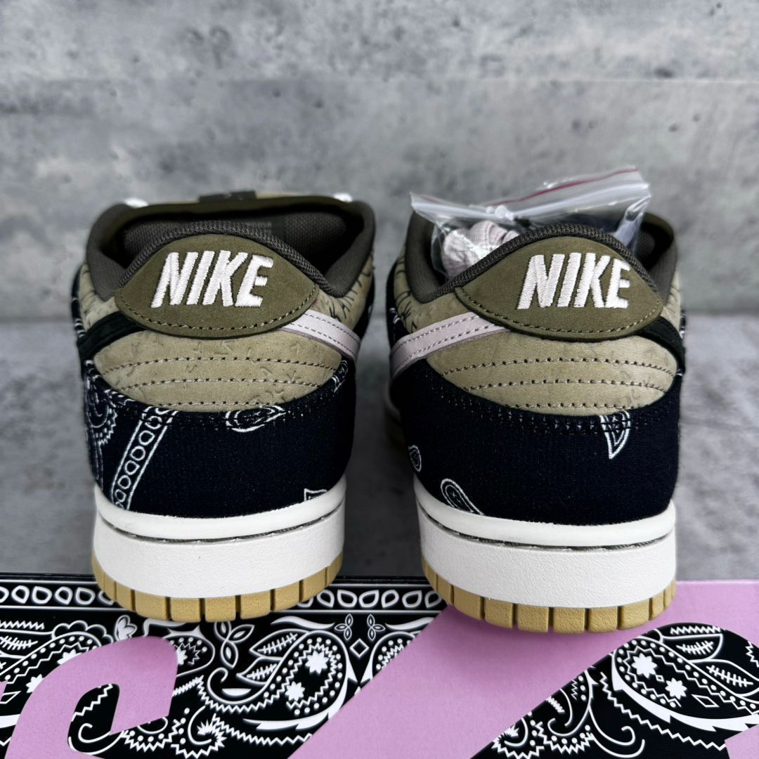 【希少/関税負担一切無/送料無料/コラボ/セール】Travis Scott 関税負担なし☆Jordan 1 Retro Low Travis Scott☆話題コラボ