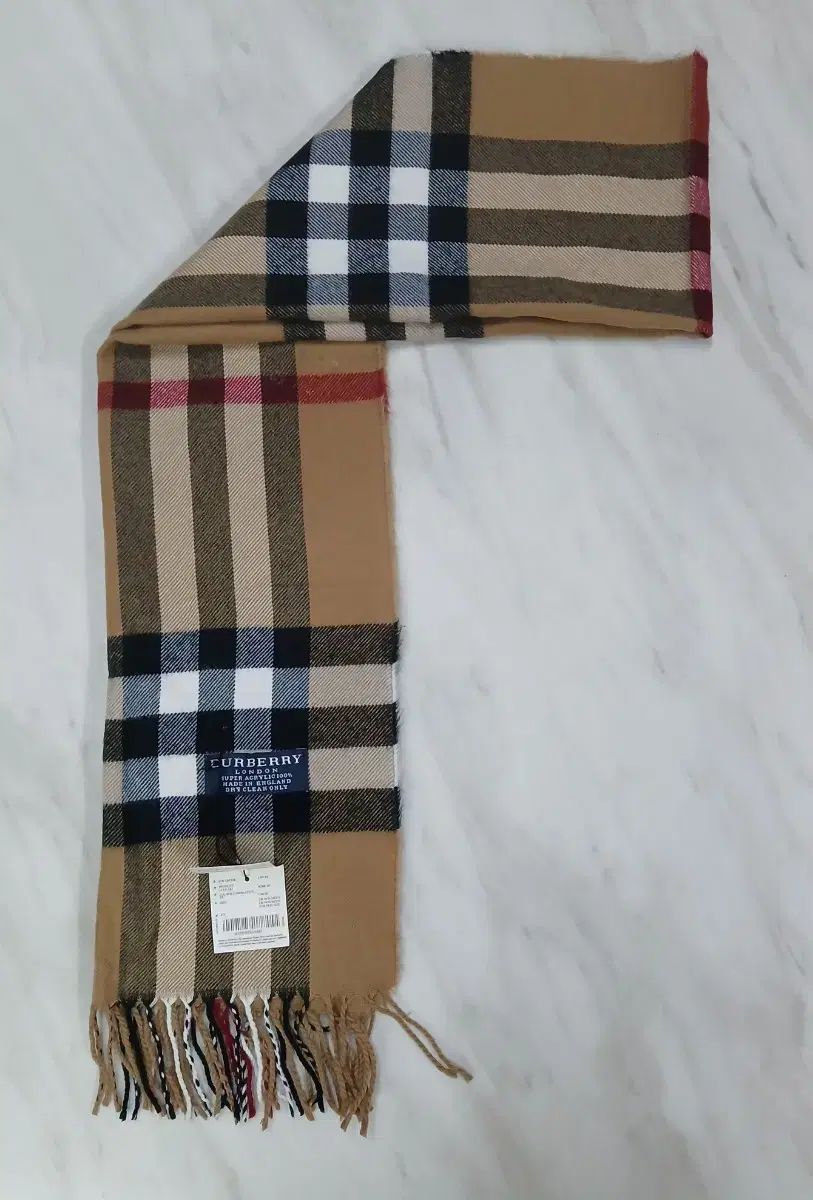 BURBERRY バーバリー SUPER ACRYLIC 100 マフラー