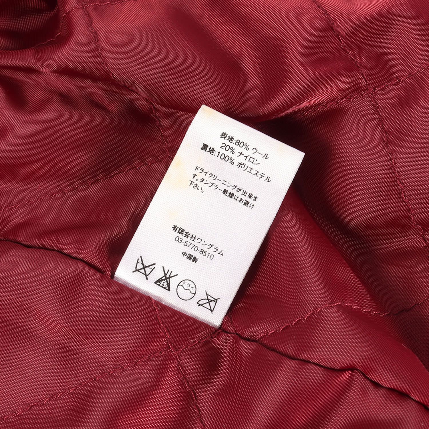 Supreme シュプリーム ジャケット バーガンディー サイズ:M 