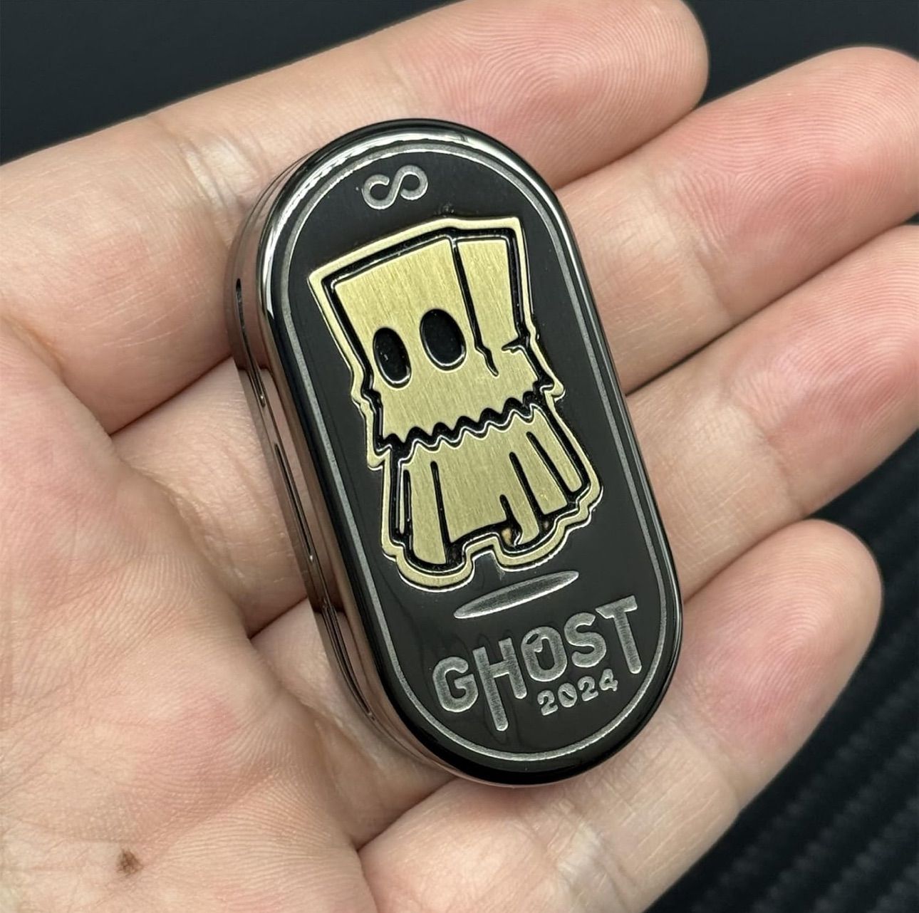 新品未開封 フィジェットトイ 音叉フィジェットスライダ ゴースト2.0