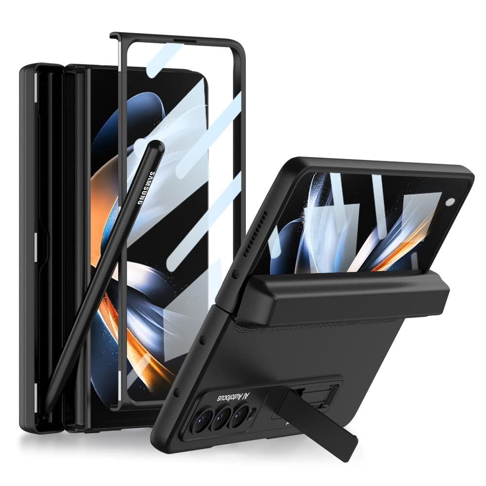 Galaxy Z Fold 4 ケース Sペン收纳 Samsung ギャラクシーZ フォールド4