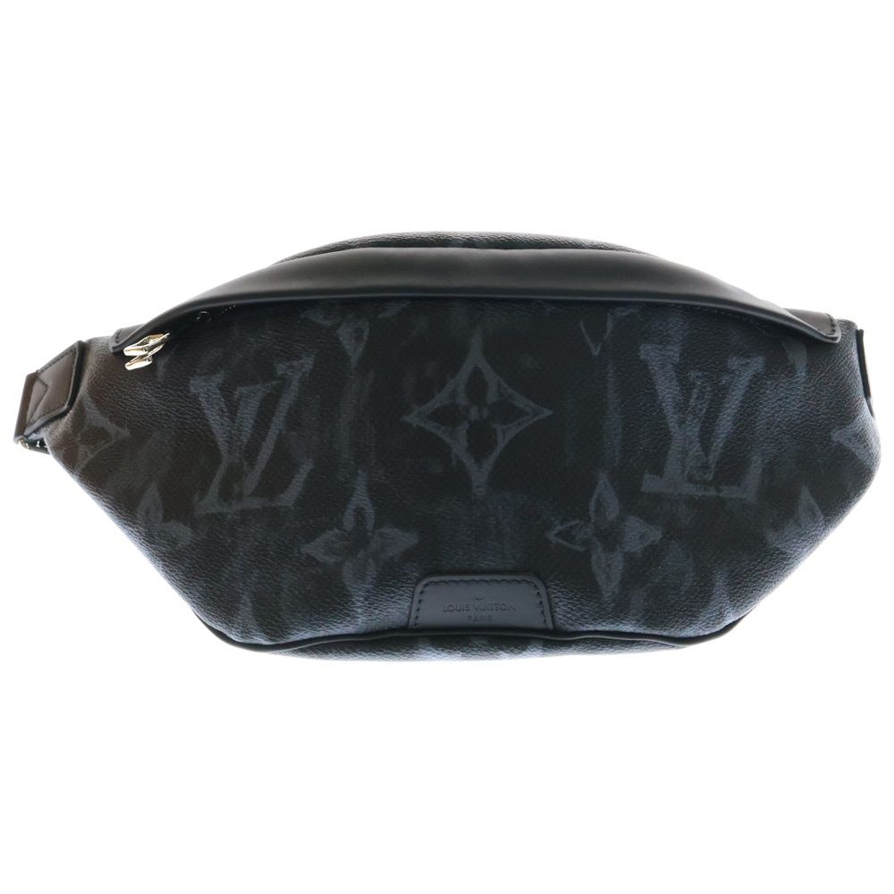 LOUIS VUITTON ルイヴィトン ディスカバリーバムバッグ モノグラム パステル ショルダー ボディ バッグ ノワール ブラック|グレー M57276 RFID