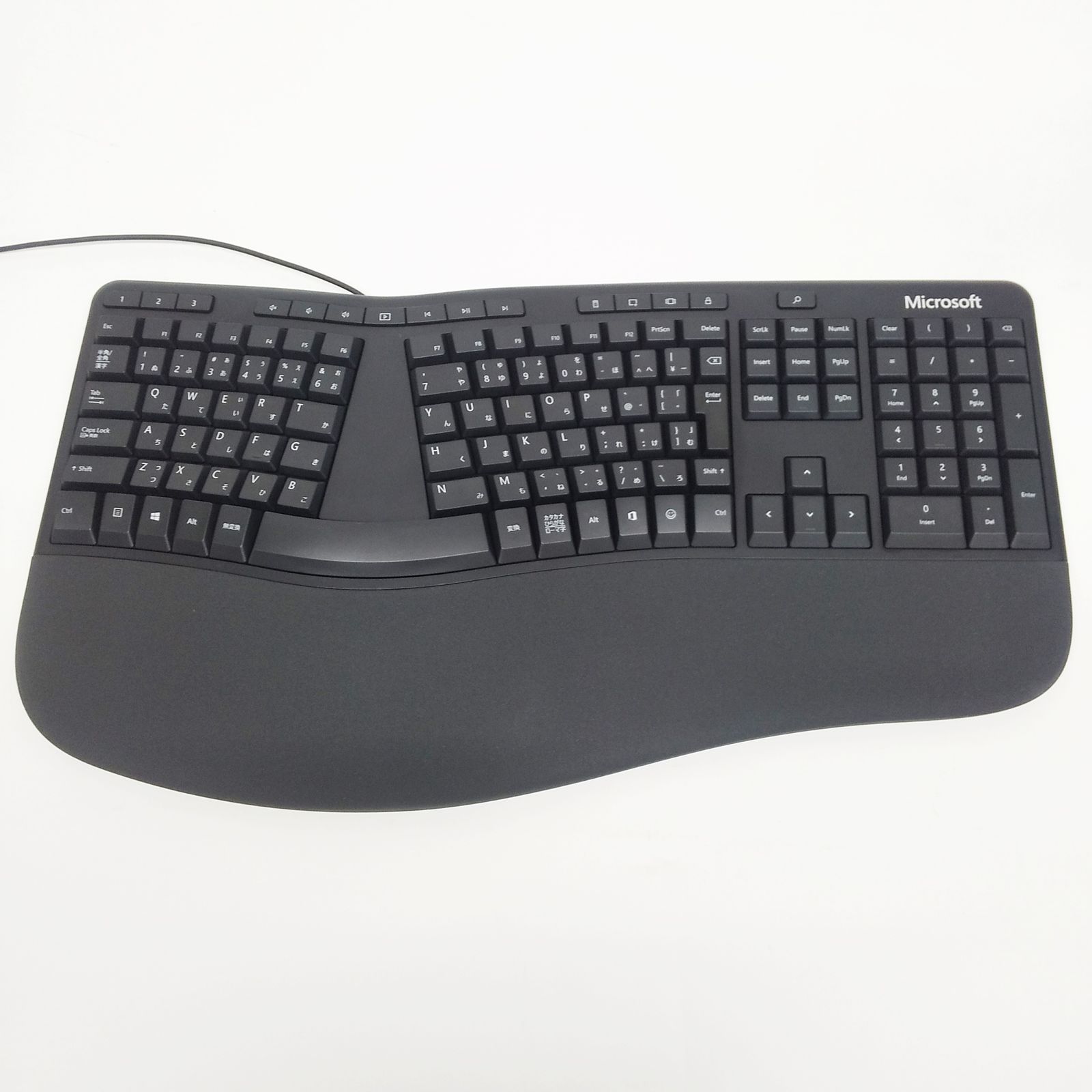 Microsoft エルゴノミック キーボード LXM-00018 有線 USB 日本語