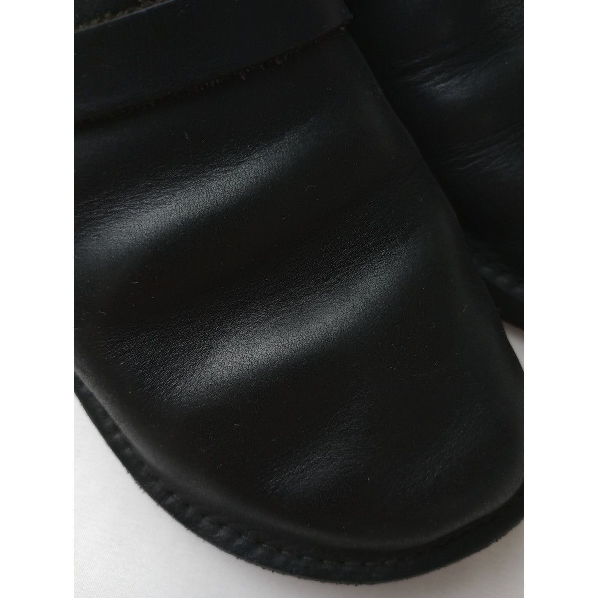オーロラシューズ　6＋1/2C ブラック aurora shoes(オーロラシューズ) T-Strap BLACK | ART