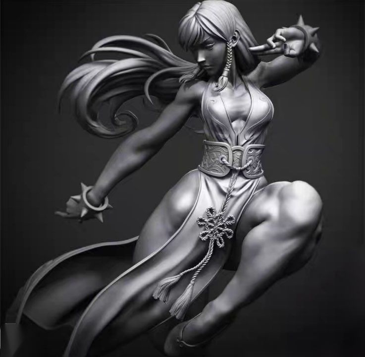1/6 アクションフィギュア ガレージキット 春麗 チュンリー 27cm