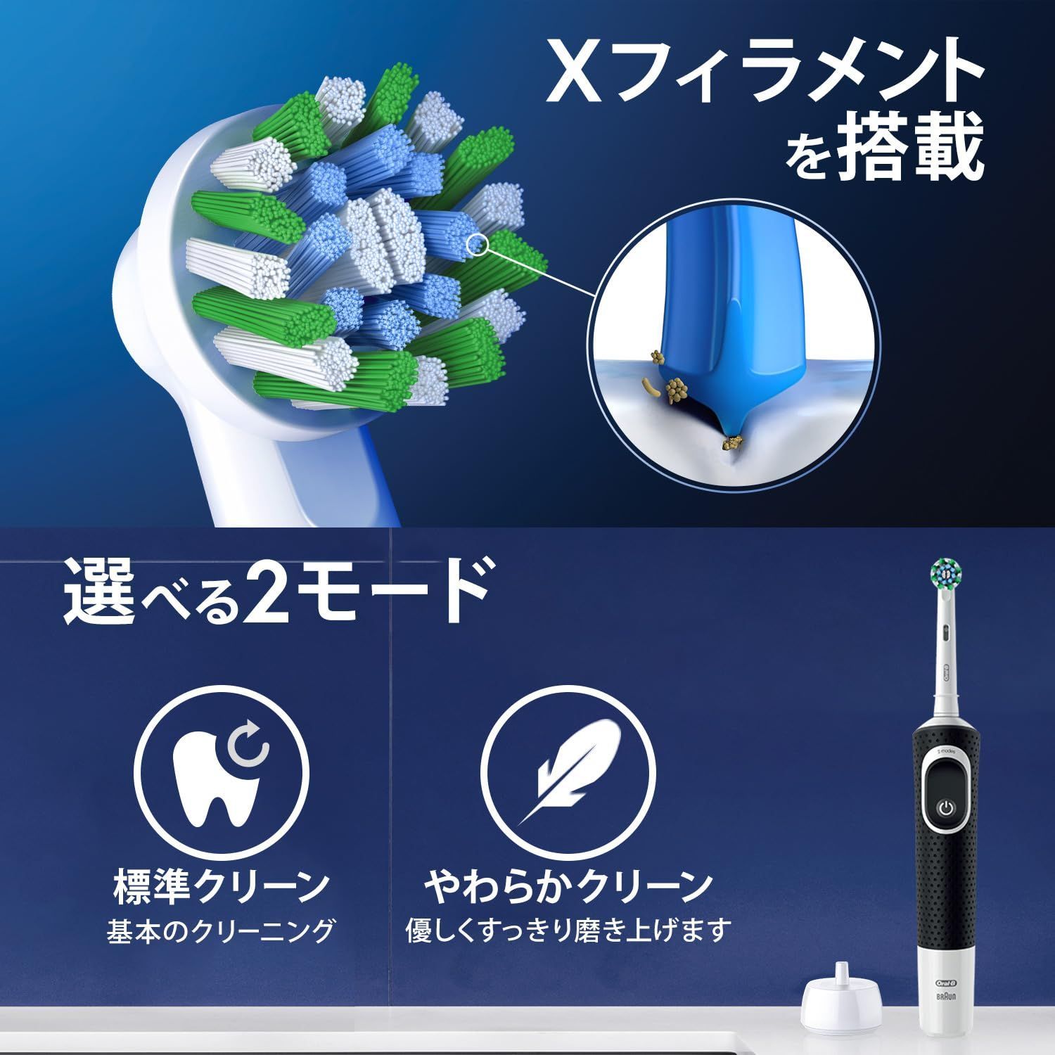 替えブラシ2本 D100.423.2