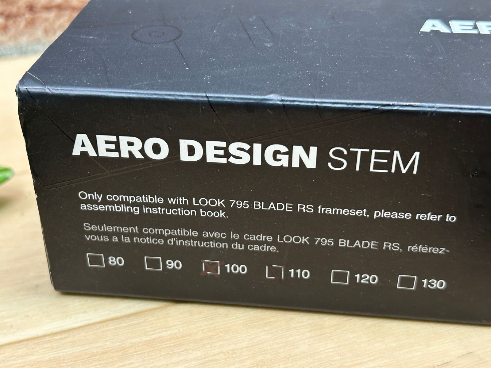 イチ推し!! ほぼ未使用!! LOOK 795 BLADE RS 専用 AERO DESIGN STEM