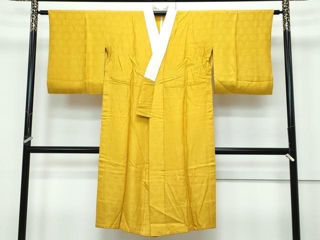 平和屋着物□極上 能州紬 絲藝苑 上島洋山 訪問着・長襦袢セット 海草  