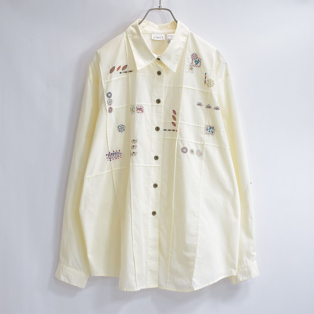 90s～ KORET コレット チロル風 パイピング&刺繍 デザイン