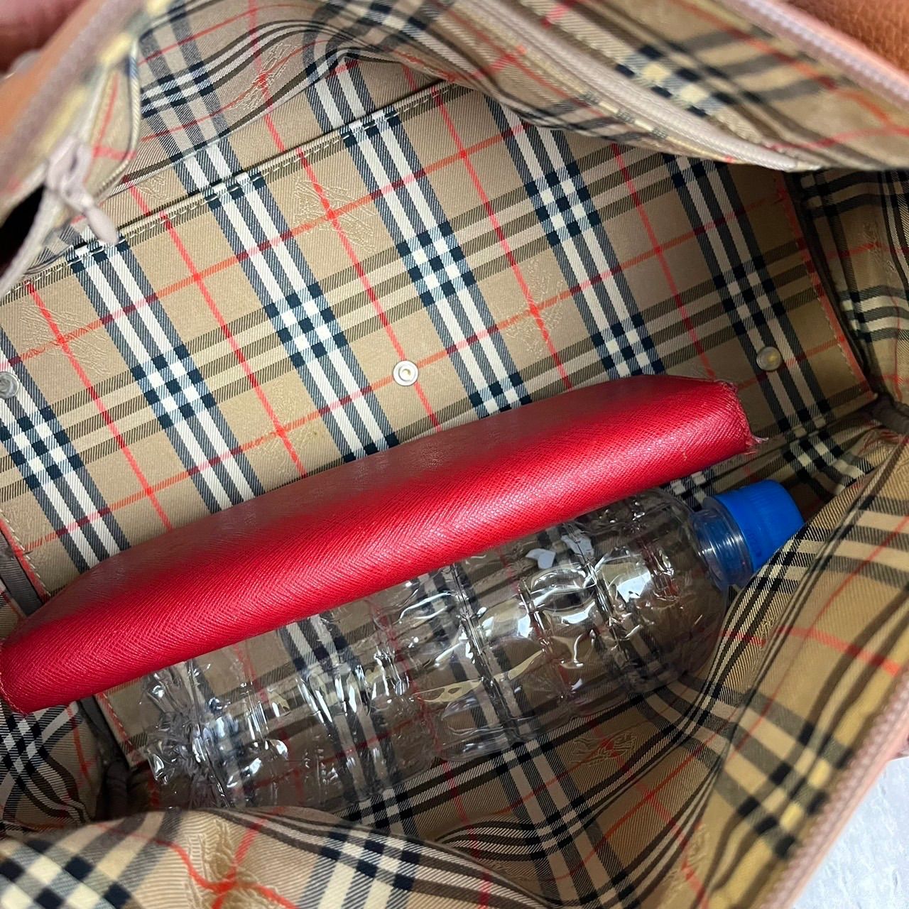 ✨良品✨ BURBERRY バーバリー ミニボストンバッグ ハンドバッグ 