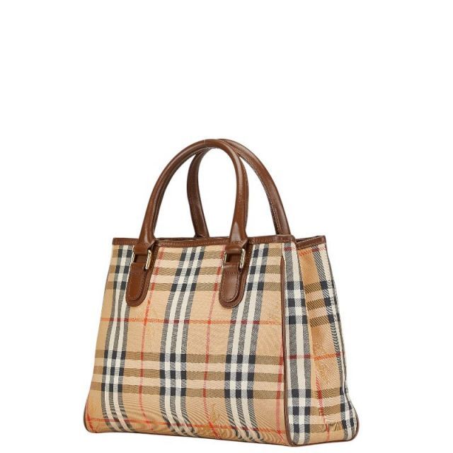 BURBERRY ハンドバッグ トートバッグ ノヴァチェック シャドーホース  