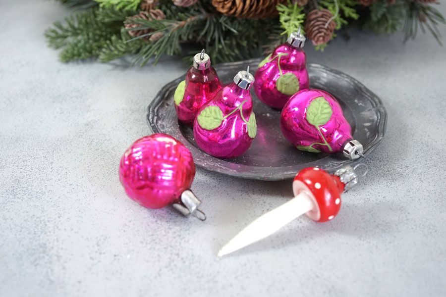 1999 レア ポロネーズ ピーナッツ 吹きガラス オーナメント　クリスマス 1999 レア ポロネーズ ピーナッツ 吹きガラス オーナメント