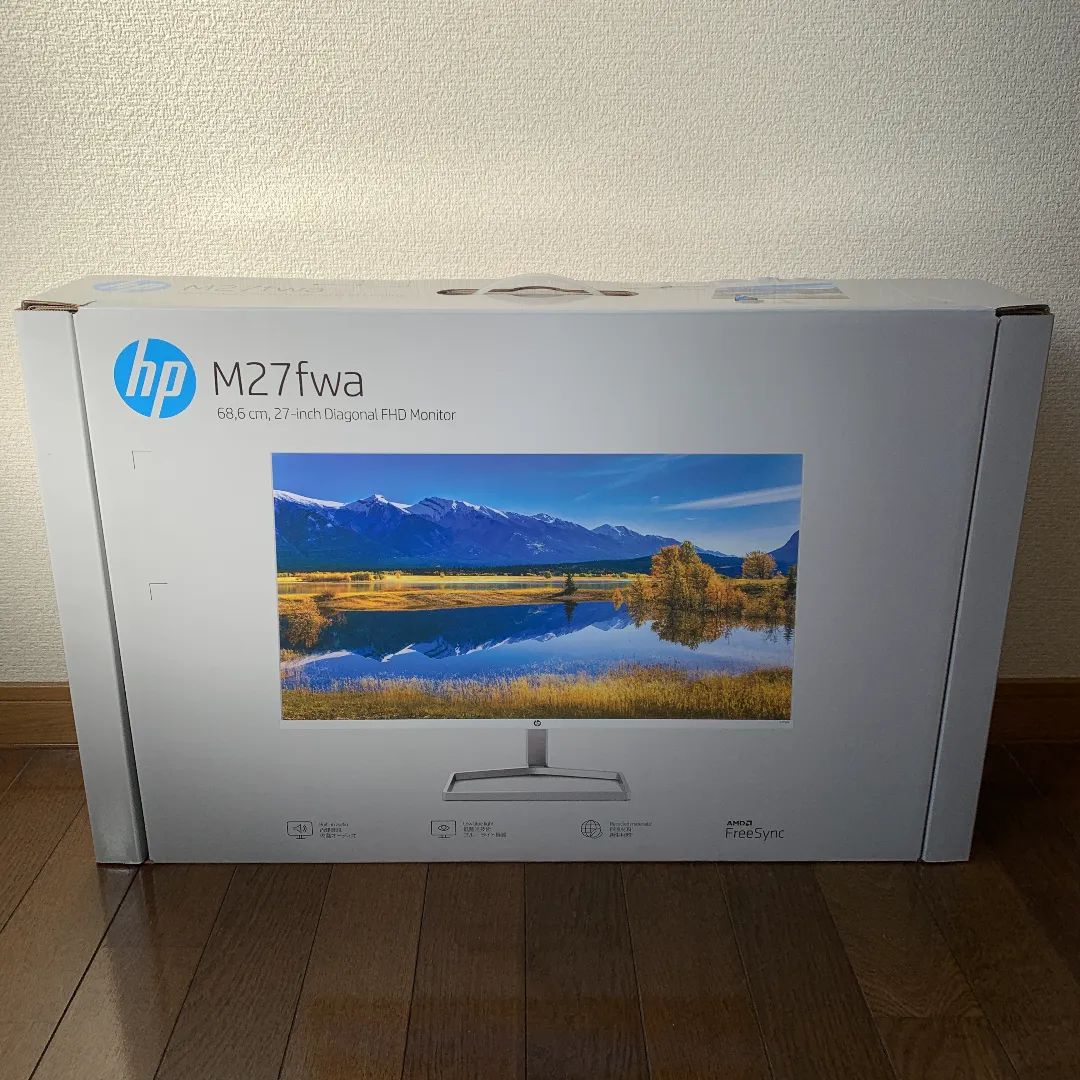 HP M27fwa FHD ディスプレイ (ホワイト・スピーカー付き) HP