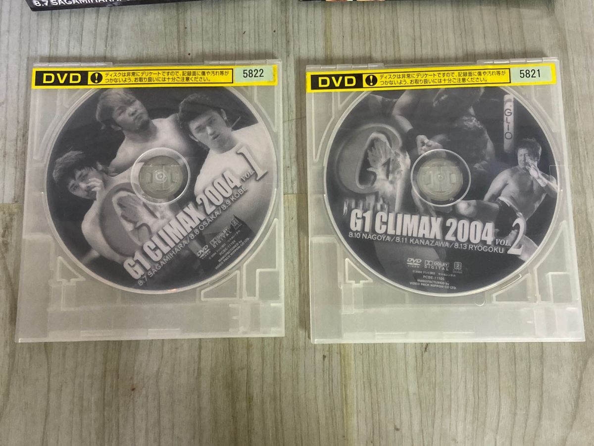 3-△DVD 2本セット G1 CLIMAX 2004 VOL.1~2 新日本プロレス