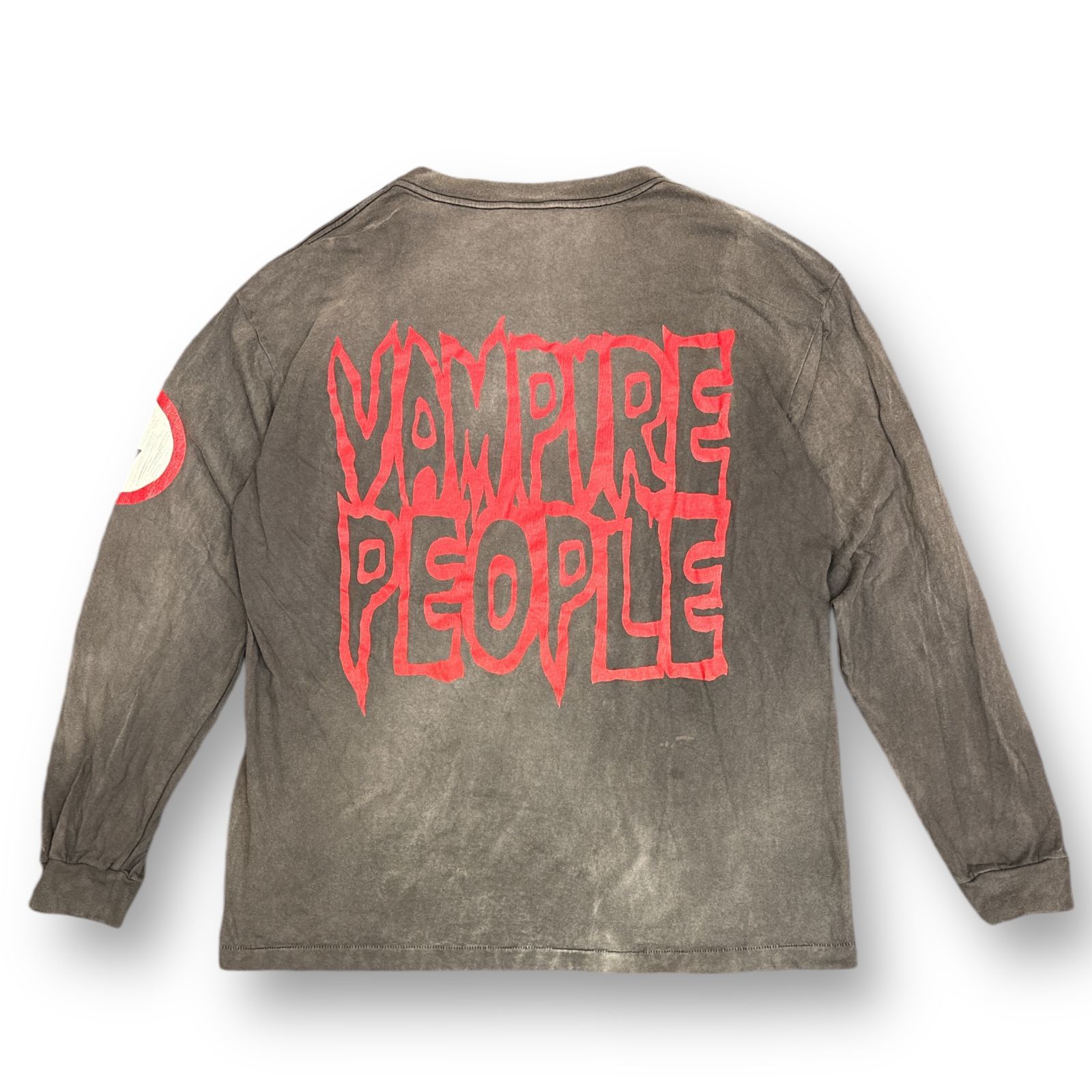 SAINT MICHAEL LS TEE VAMPIRE PPLE / BLACK SM-S22-0000-032 