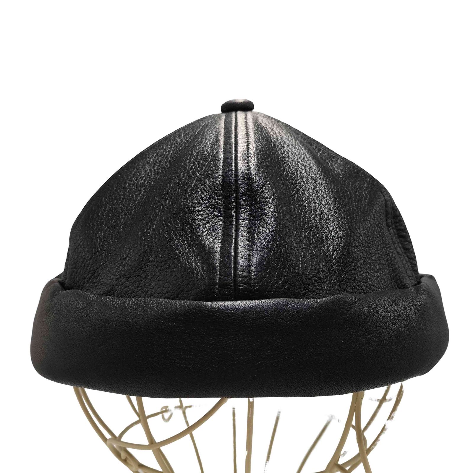 クーディプロダクション cootie productions Cow Leather Thug Cap