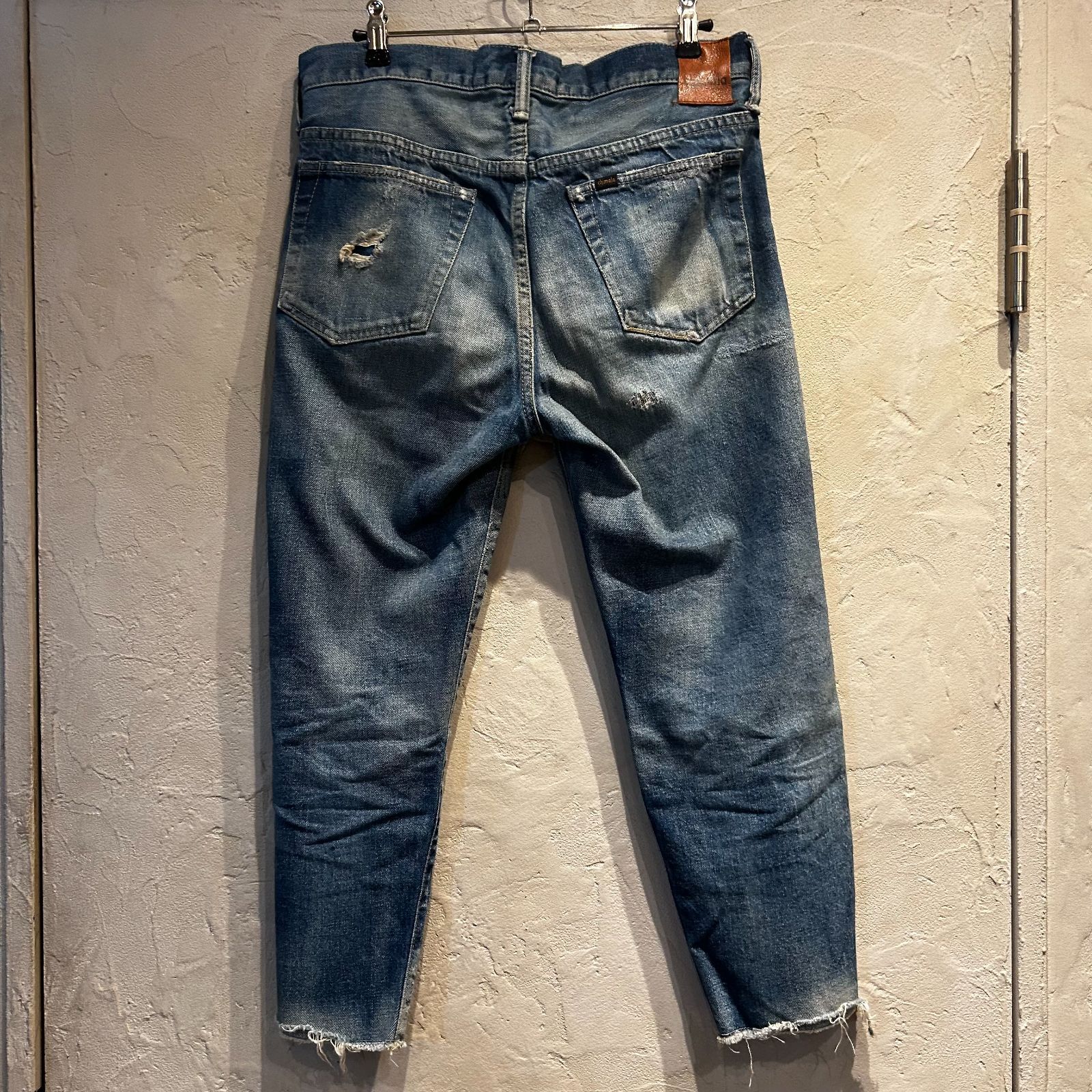 chimala チマラ　デニム　パンツ　パープル　インディゴ chimala チマラ デニム パンツ パープル インディゴ chimala チマラ