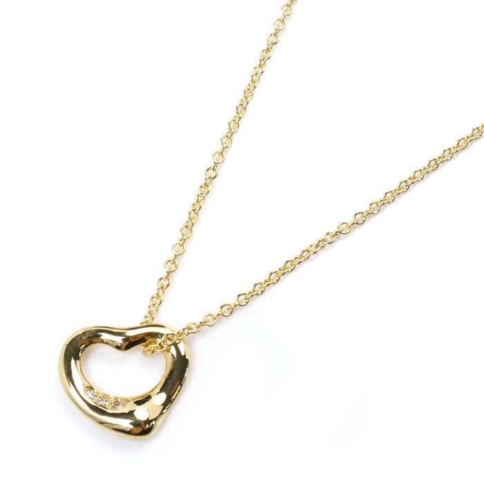 TIFFANY&Co. ティファニー センチメンタルハート ネックレス 18金 K18ゴールド ダイヤ レディース 中古 美品 :  R&KリサイクルキングYahoo!店 - 通販 - Yahoo!ショッピング