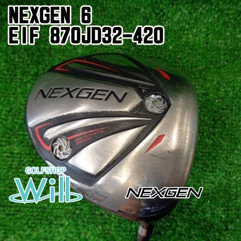 中古】ドライバー ゴルフパートナー NEXGEN 6/EIF 870JD32-420/各種