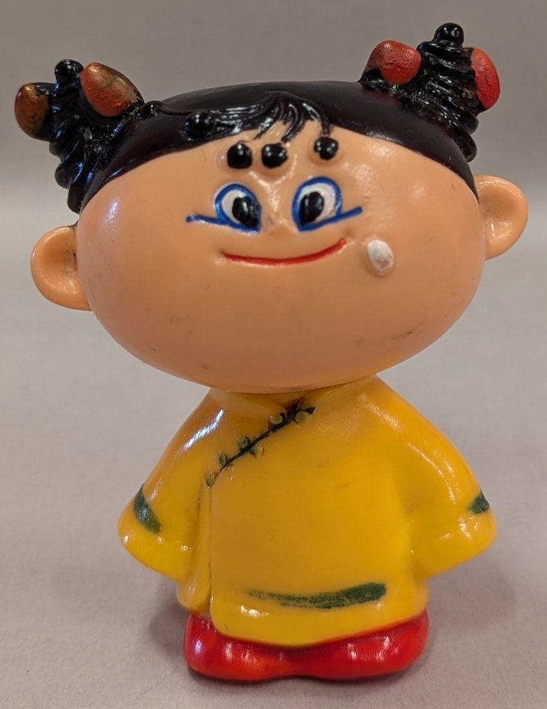 青和銀行 せいちゃん せいわぎんこう りんご ソフビ 人形貯金箱 昭和レトロ 青和銀行 せいちゃん せいわぎんこう りんご ソフビ 人形貯金箱