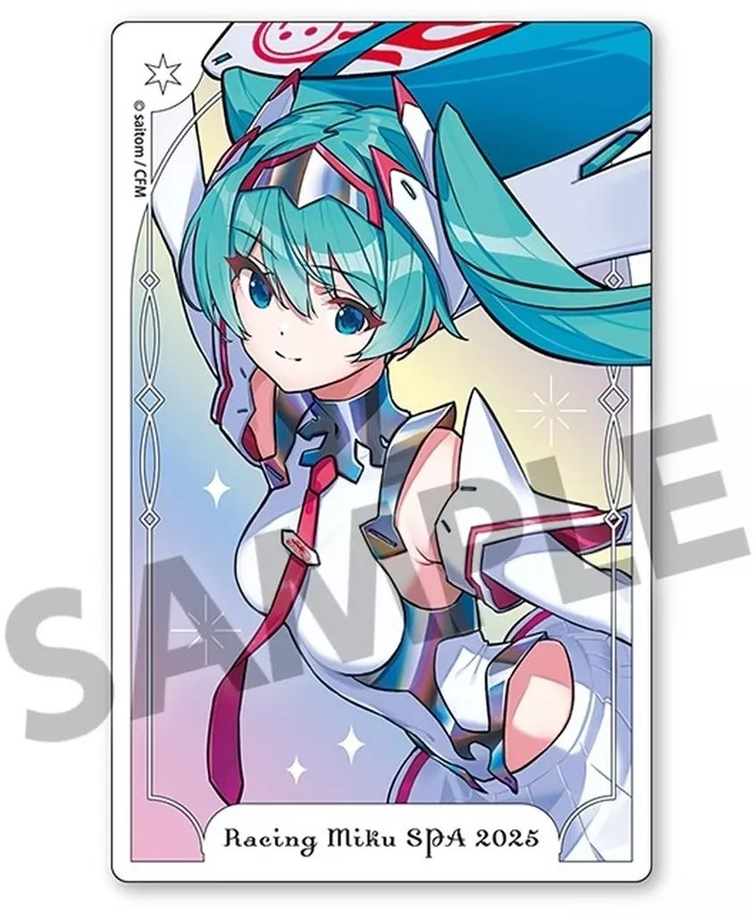 レーシングミク　カーラップステッカー　2点セット Amazon.co.jp: レーシングミク 2024Ver. マグネットカー