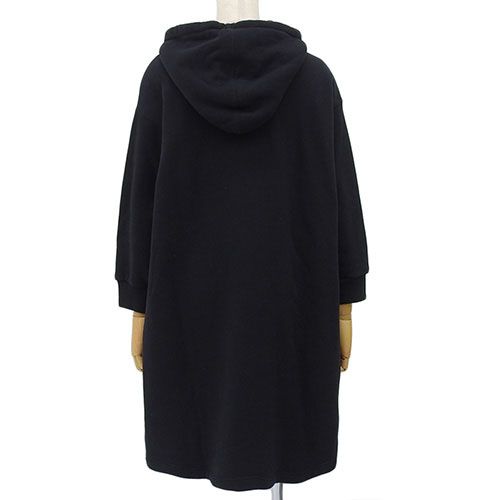 GUCCI(グッチ) ロゴプリント フーデッド ドレス セットアップ  