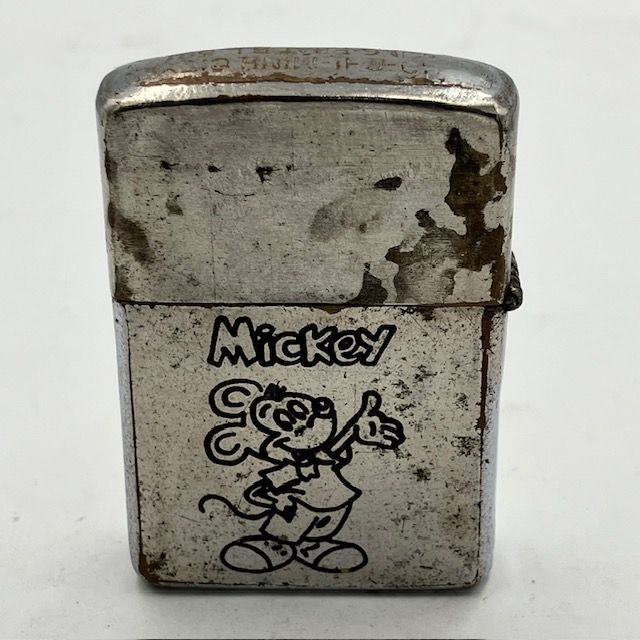 ベトナムZIPPO】本物 1969年製ベトナムジッポー「ミッキーマウス」VUN