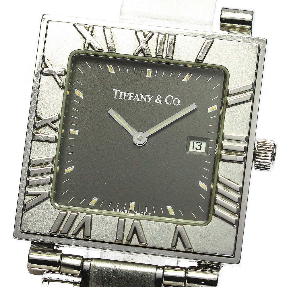 素材ティファニー TIFFANY\u0026Co. 腕時計 インタリオ ステンレス クォーツ