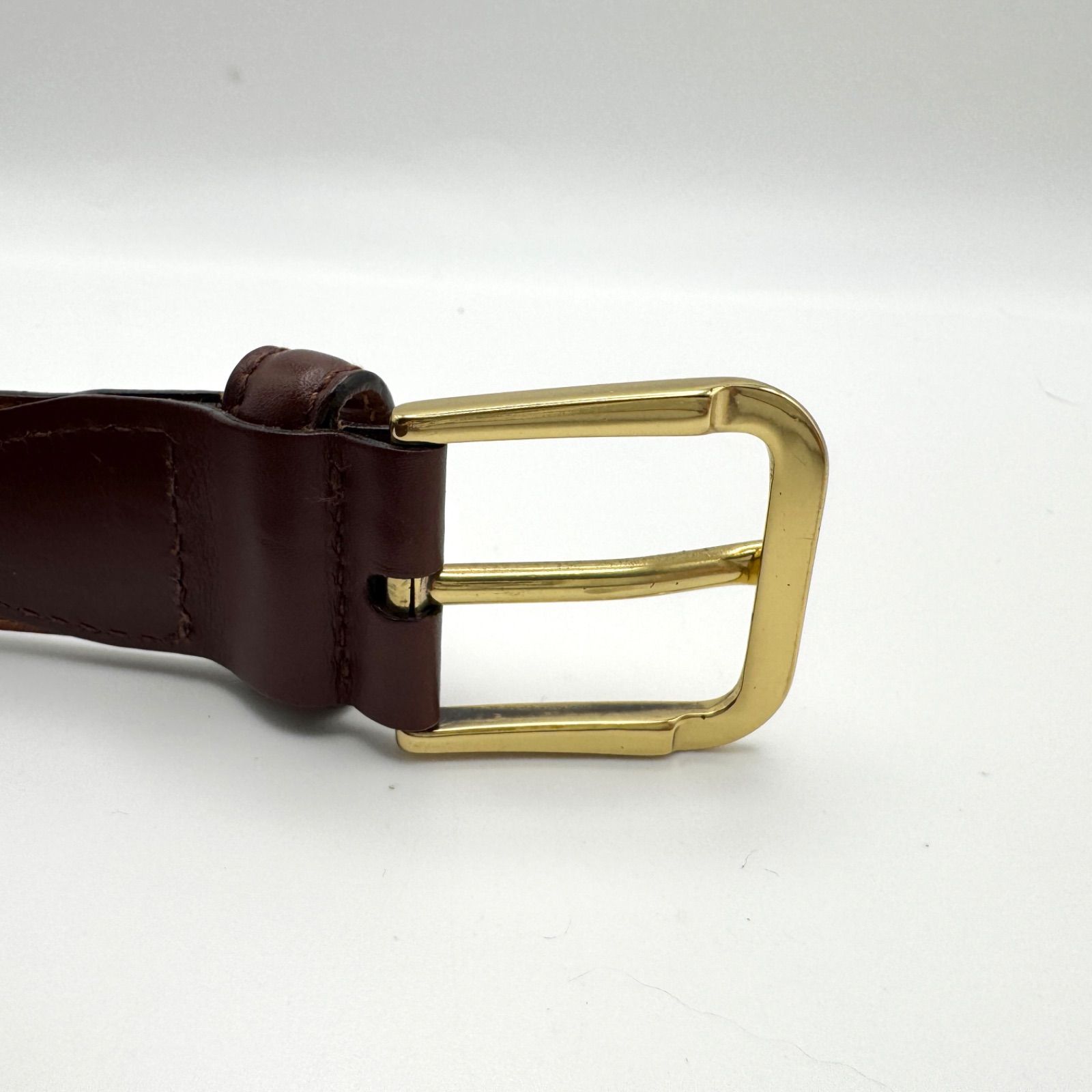 SalvatoreFerragamo サルヴァトーレフェラガ　ブラウンベルト Salvatore Ferragamo レザーベルト 236108 ブラウン