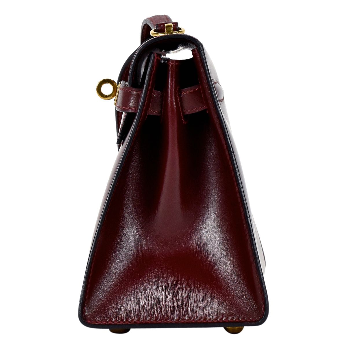 HERMES ケリー ルージュアッシュ ボックスカーフ 外縫い HERMES(エルメス)/ケリー28（外縫い）/ボックスカーフ×ルージュ