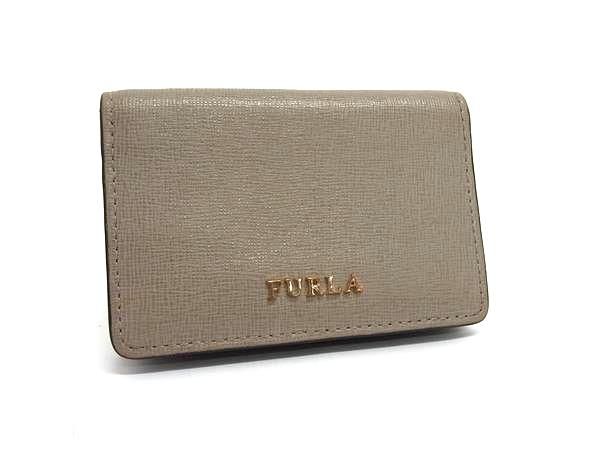 【美品】FURLA名刺入れ　グレー 楽天市場】furla 名刺入れ グレーの通販