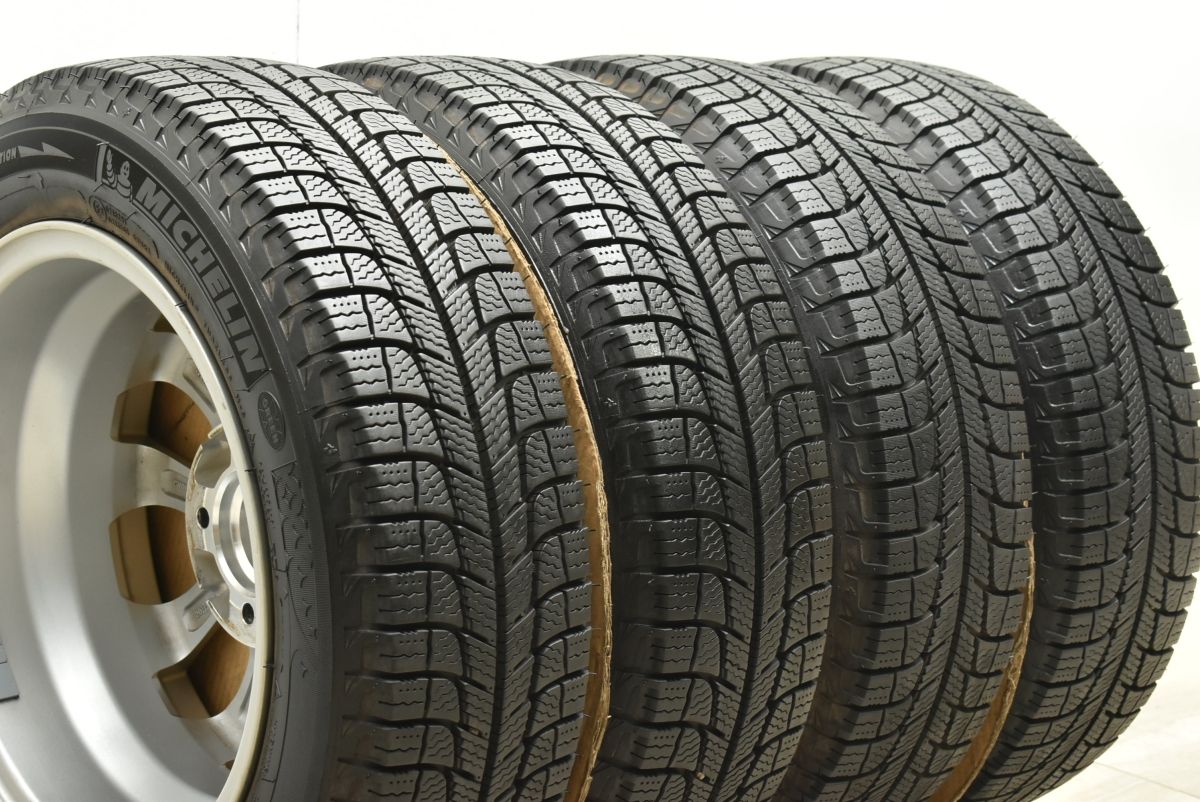 【送料無料】ジョーカー 14in 5.5J +38 PCD100 ミシュラン X-ICE XI3 165/65R14 ルーミー パッソ ジャスティ デリカD:2 ソリオ ブーン