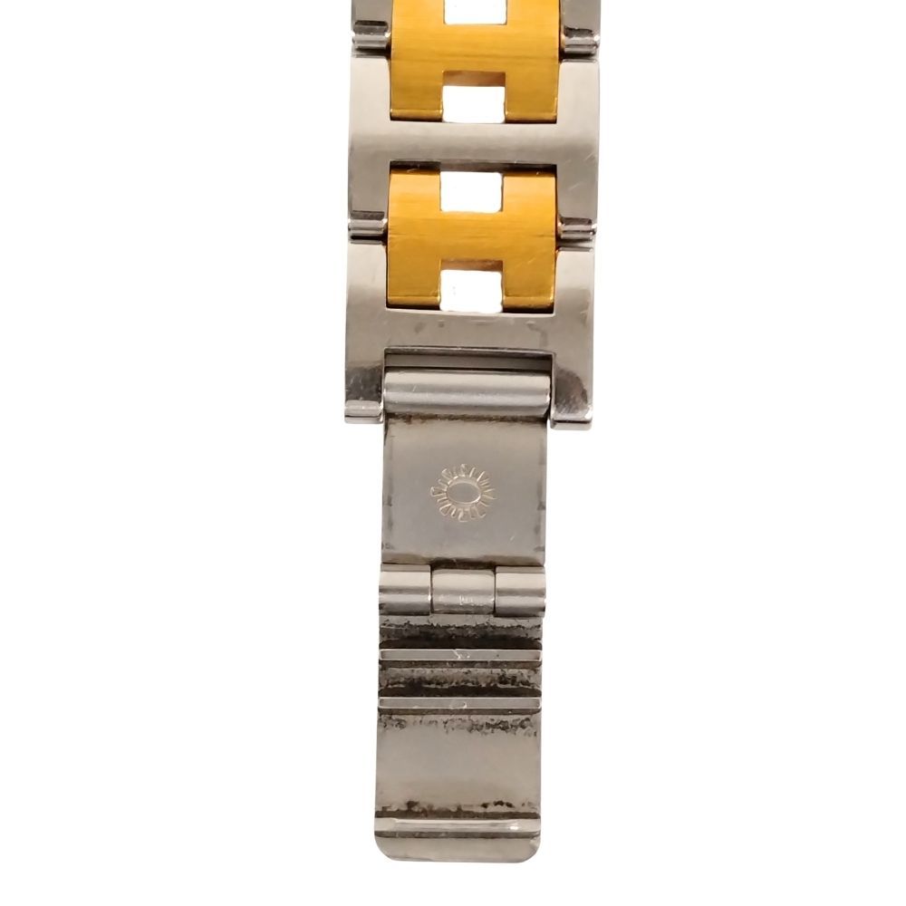 HERMES エルメス クリッパー デイト コンビ クォーツ レディース