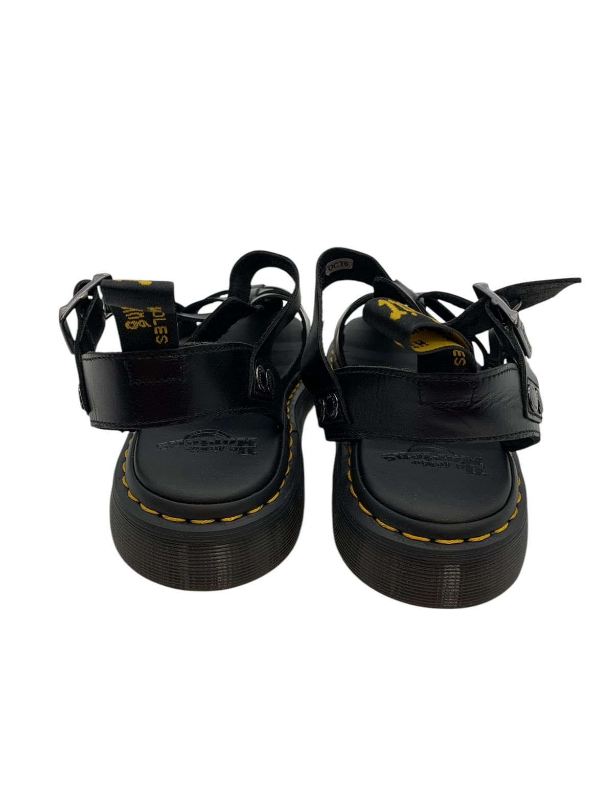 ♪1863 ドクターマーチン Dr. Martens GARIN サンダル BLACK 未使用 箱