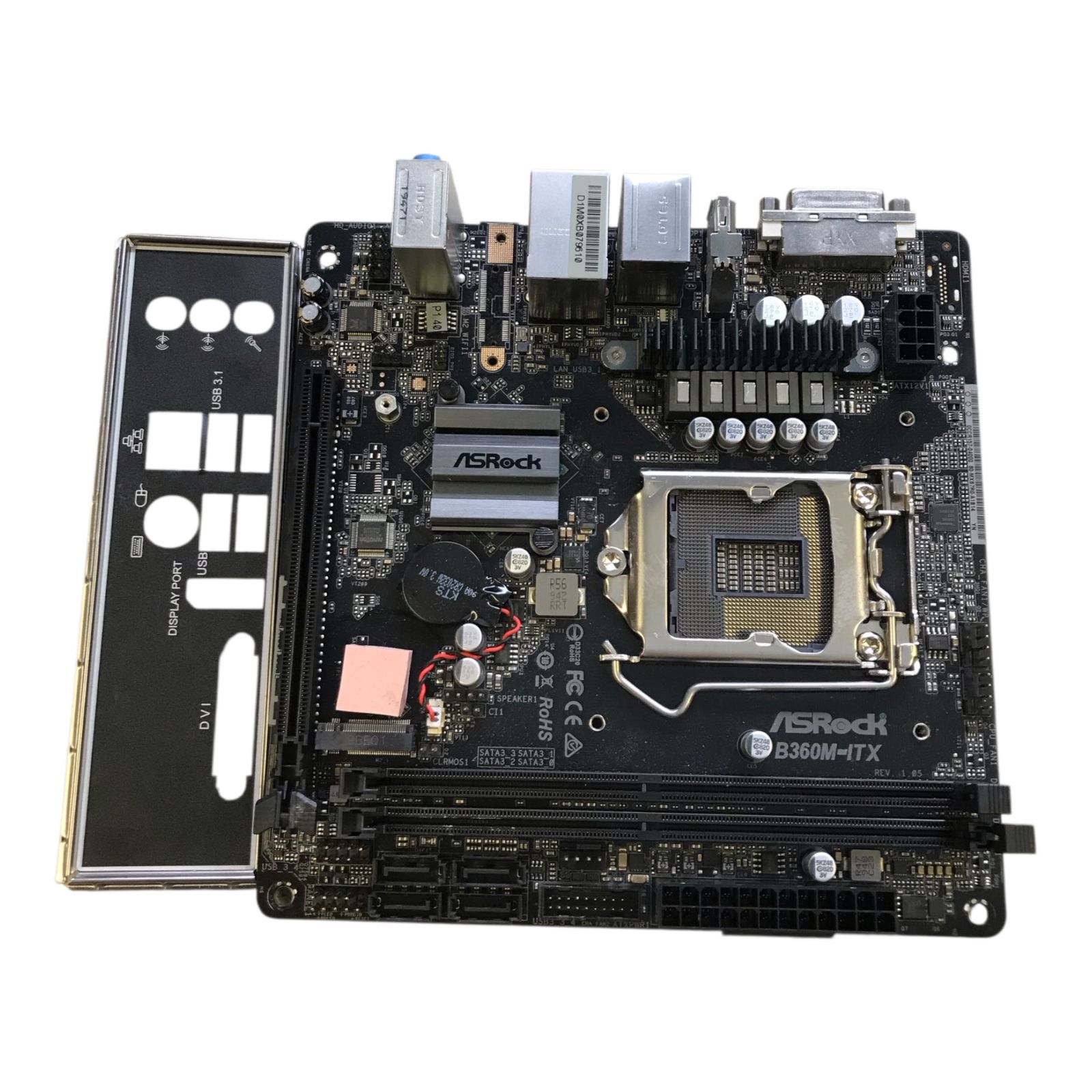 ASRock B360M マザーボード CPU付き「最終値下げ」 Amazon | ASRock Intel B360チップセット搭載 Micro ATX