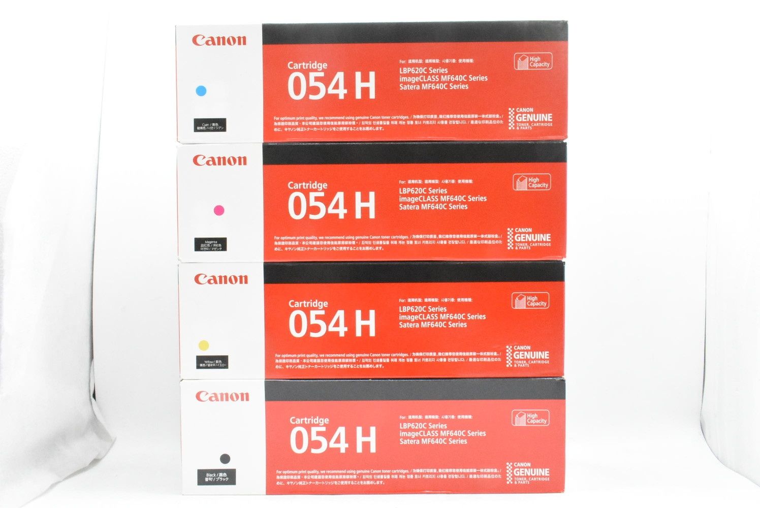 ♥ CANON 純正 トナー 054H 4色 シアン マゼンタ イエロー ブラック キャノン ITAE8FV67QAI-D-N27-byebye